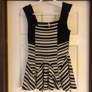 Free People peplum top